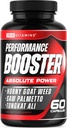 Testosteron Booster dodatek za moške - Test zmogljivosti Boost - Moški povečanje širitve tablete - Izboljšati energijo, vzdržljivost, Stamina, moč, Drive & Muscle rast - 60 Kapsule - 30 Servis