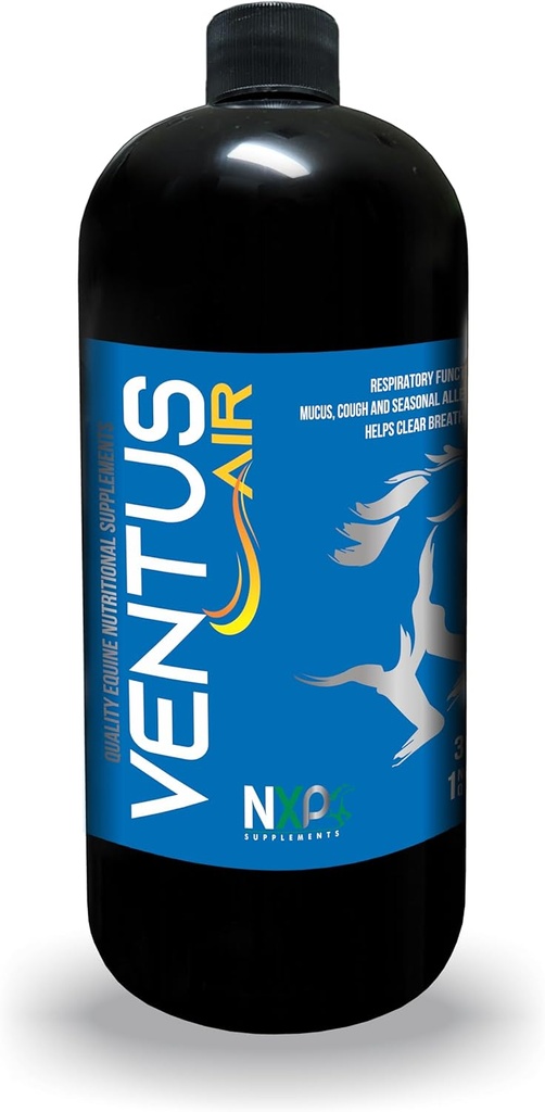 Ventus Air - podpora dihanje sluz kašelj alergije Dopolnilo za konje z NXP dopolnila - 1 Quart (32 oz)