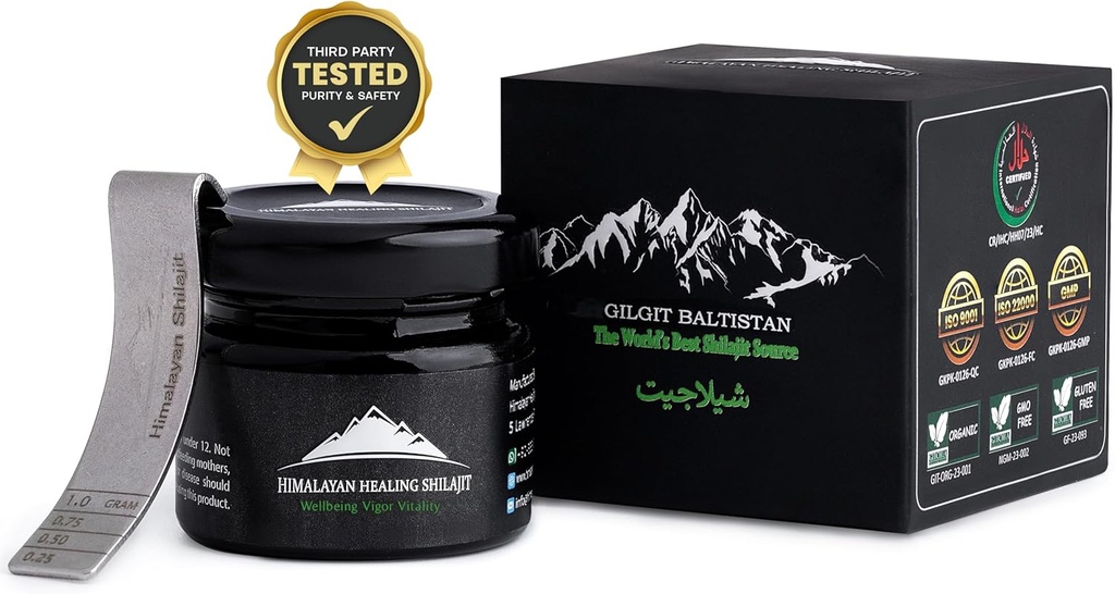 Gold Grade Himalajan Shilajit Resin za moške in ženske 