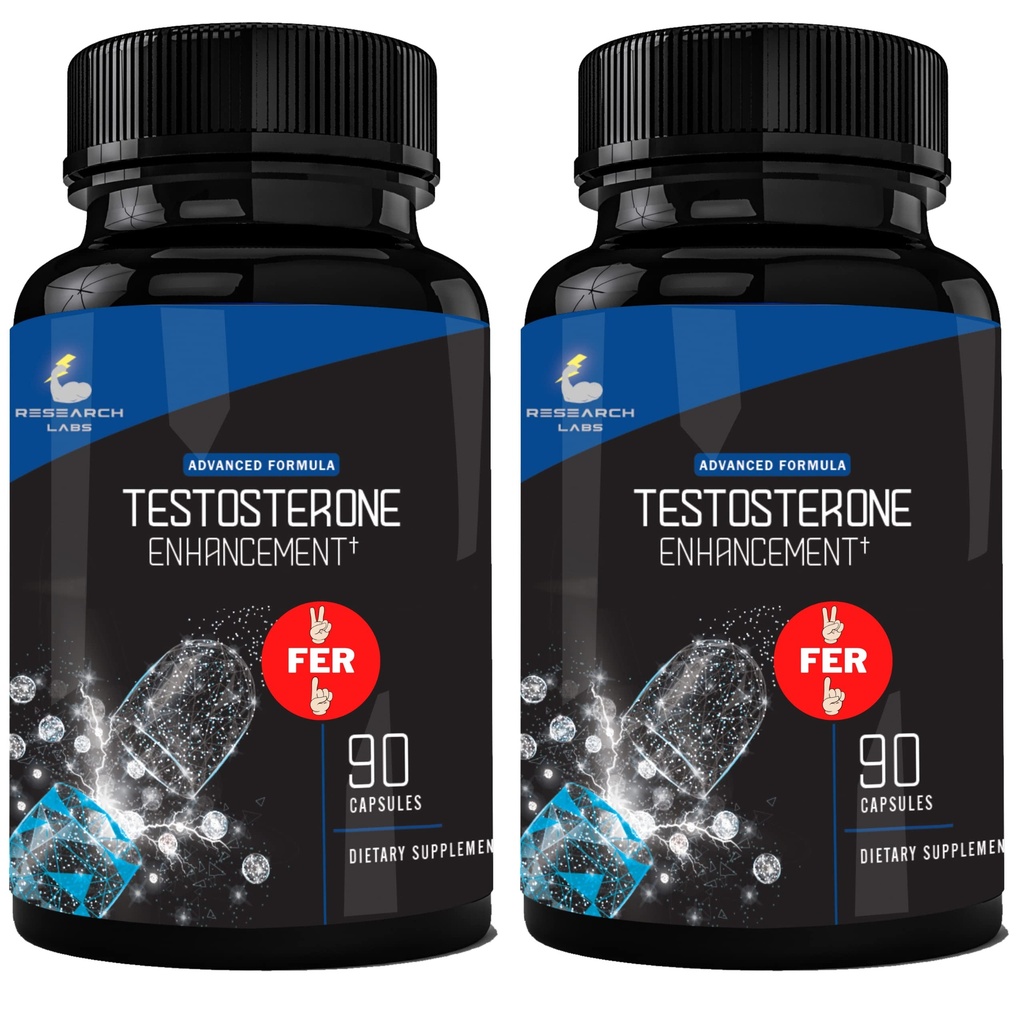 Pharmacist Priporočeno 2 fer 1 Ponudba 180ct Testosteron Booster izboljšanje z raziskovalnimi laboratoriji. Povečaj moč mišic. Saw Palmetto, Tribulus, Tongkat Ali, Horny Kozel plevel, cink