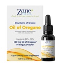 Zane Hellas 190 mg Oregano Oil-164 mg Carvacrol na Serving-4 kapljice dnevno. 100% grško Nerazredčeno olje Origano. 86- 90% Min Carvacrol. Verjetno najboljše olje Oregano na svetu. 0.5 fl. oz. 15 ml.