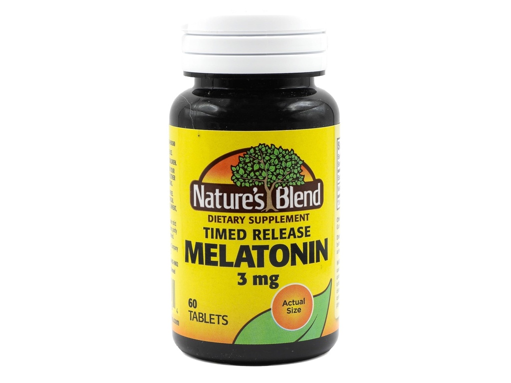 Melatonin Timed Release 3 mg 60 zavihkov