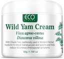 WFDL Wild Yam krema za Hormonovo ravnovesje, organska Yam krema s Chasteberry, Aloe & Vitamin E za menopavze Relief, Soothes Night Sweats & Hot Flashes, Eases Mood Swingers (1,76 OZ)