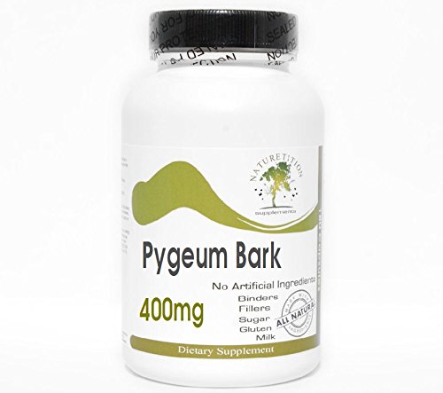 Pygeum Bark 400mg ~ 120 Kapsule - Brez dodatkov ~ Naturetition dopolnila