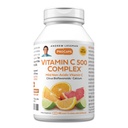 ANDREW LESSMAN Vitamin C 500 Kompleks 60 Kapsule - neacidni vitamin C Plus citrusi Bioflavonoidi za imunski sistem in podporo proti oksidantu, brez želodčne vstaje, majhne kapsule, ki jih je enostavno pogoltniti