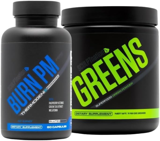 Sculpt Nation by V Shred Burn PM in Premium Greens paket