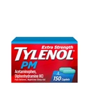 Tilenol PM Dodatna moč nočne bolečine Reliever & pomoč za spanje Kapleti, 500 mg acetataminofen & 25 mg Difenhidramin HCl, Relief za nočne bolečine in bolečine, ne- Habit Oblikovanje, 150 ct