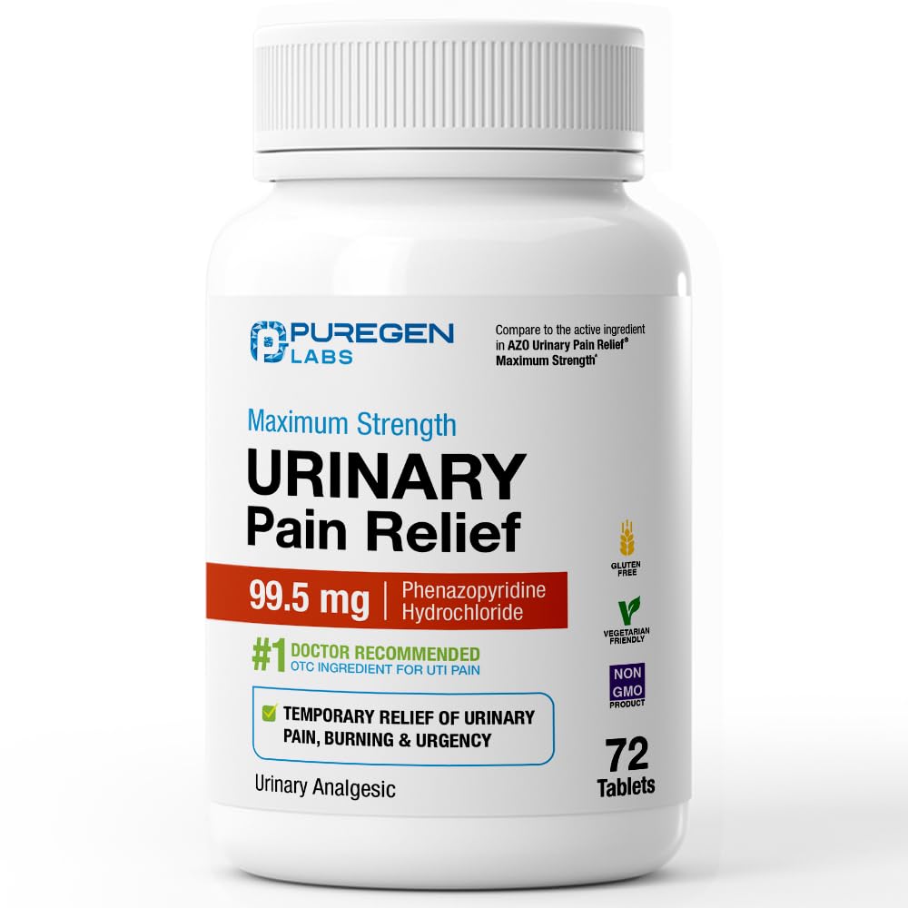 Puregen Labs bolečine v urinu Relief 