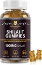 Narava Rhythm Shilajit Gumies 1000mg - 60 kosov Shilajit Gumies za moške in ženske, Shilajit Gumies Bogati v različnih sledovih mineralov, dodatek za povečanje energije in imunitete