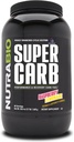 NutraBio Super Carb - 60 serviranja (Raspberry limonada)
