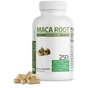 Bronson Maca Root Lepidium Meyenii Non-GMO, 250 vegetarijanske kapsule