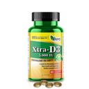 Amerika Medic & Science Xtra D3 Vitamin D 5.000 i.e. (125 μg) holekalciferol dodatek za moške in ženske (60 enostavnih za požiranje softgels) Najboljši za kosti, zdravje srca, imunski sistem podpora, pljučne funkcije