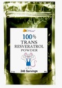 100% Pure Trans Resveratrol Prašek 240 Servisi 2.1 oz (60 po Gramu) 250mg na obroke