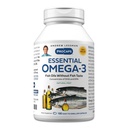 ANDREW LESSMAN Essential Omega-3 Mint - 180 Softgels - Ultra-Pure, High Potency Omega-3 Oils. Visoka DHA, brez želodčne vstaje, brez onesnaževalcev, brez živega srebra. Majhen, enostaven za požiranje softgels