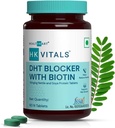QURA DHT bloker z Biotin, Sting Nettle in beljakovine SOYA, pomaga zmanjšati padec las, spodbuja rast las, paket 60 tablet