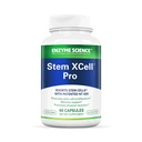 Enzyme Science, Stem XCell Pro, Antioksidant Podpora za celično in imuno zdravje, Stem Cell Health Supplement, 60 kapsul