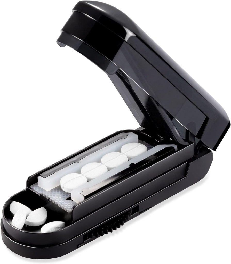 Prenosne tablete Cutter Splitter,Nastavljiv Cutter, za vitamine,Dopolnitve in zdravila,BPA-brezplačno, Enostavno za uporabo