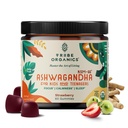 Ashwagandha KSM-66 Gummies za otroke in najstnike - Pure Organic Root Extract Ayurvedic Supplement Gummy - Fokus Podpora razpoloženju Povečajte energijsko moč 600mg naravnega KSM66 za vrhunsko absorpcijo