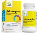 Terry Seveda Adrenaplex - Adrenal Gland Function Supplement - Glandularna podpora dodatek z vitamini C & B6 - Prehranska dopolnila za podporo zdrave adrenalne funkcije - 60 kapsul