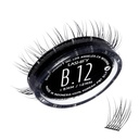 Lashify Bold 12mm Gossamer DIY razširitve trepalnice ponovno polnjenje, črna, enostavno lažne trepalnice za naravni videz