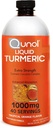 Qunol Liquid Kurkumin s črnim poprom 1000 Milligram, Podpira zdravo vnetje odziv in skupno podporo, Prehranska dopolnila, Dodatna moč, 40 Servings, 20.3 fl oz (paket po 1)