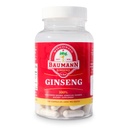 Baumann Wisconsin Ginseng Kapsule 130 tablete 400 mg – Pure American Ginseng Root Extract Prašek v vsaki tableti - 100% naravna Panax Ginseng dodatek za imuno podporo, fokus in energijo