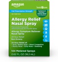 Osnovna nega 24-urna alergija Relief nosni pršilo, flutikazonpropionat (glukokortikoid), 50 μg, popolna predpisovanje moč, neumirjanje, 0,62 fl oz (paket po 1)