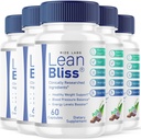 (5 pakiranj) Lean Bliss Hujšanje tablete, Lean Bliss Fat Burning Formula, LeanBliss Napredno Presnova Kapsule za upravljanje naravne teže in podporo krvi, LeanBliss Prehranska dopolnila (300 kapsul)