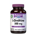 Bluebonnet Nutrition L-Ornitin 500mg, Free-Form Aminokislina, za zdravo presnovo beljakovin*, brez soje, brez glutena, brez glutena, brez GMO, Kosher Certified, Vegan, 100 Zelenjavnih kapsul, 100 Servingov