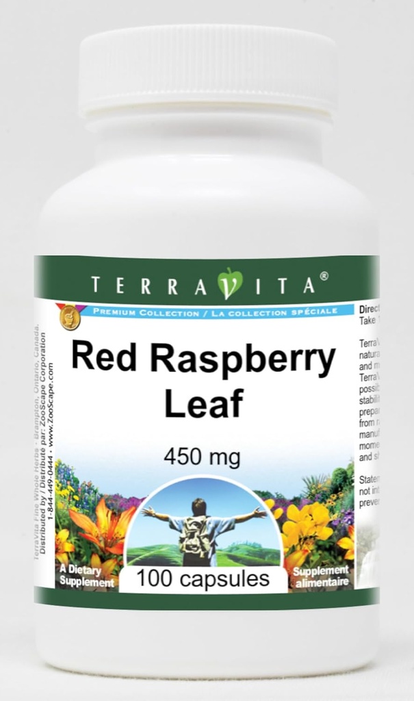 List rdeče maline - 450 mg (100 kapsul, ZIN: 51172)
