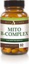 Suzy Cohen, Mito B Complex Prehranska dopolnila, 5-MTHF, Adeno B12, Metilacija Podpora, Podpira zdravo živčevje, Boost Energija, Vitamin B, 60 Serving