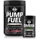 PMD Sports Ultra Pump Fuel Insanity - Pre Workout – Cherry Slush (30 strežnikov) Sports Omega cuts Elite Termogene Fat Burner (90 Softgels)