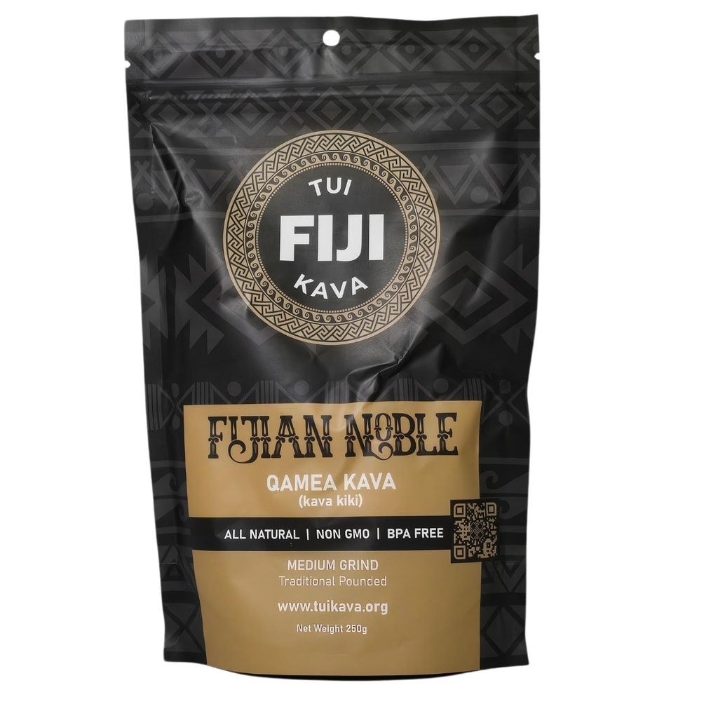 TUI KAVA PREMIUM WELLNESS KAVA -TRADICIONAL Fidžian Plemenita srednja mreža 250g (8.8oz) - TRIAL VELIKOST 