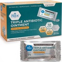 MED PRIDE Trojni antibiotični paketi maziva razsutem stanju 144 X 0.9g, posamezni paketi antibiotičnega maziva za opekline, cuts, skrb za rane
