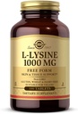 Solgar L- Lizin 1000 mg, 100 tablet - okrepljena absorpcija in asimilacija - spodbuja integriteto kože in ustnic - kolagenska podpora - aminokisline - ne- gensko spremenjeni organizmi, Vegan, brez glutena - 100 postrežb