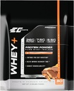 EC Sports Whey+ Protein Powder, Chocolate Peanut Butter Mix w/Digestive Enzymes - Izolirni dodatek, Kolagen Peptides w/Swift Reform - 30 Serving