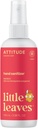ATTITUDE pršilo za ročno čiščenje za otroke in odrasle, EWG preverjeno, velikost potovanja, Dermatološko testirano, rastlinsko in mineralno, Vegan, Mango, 3,5 Fl Oz (Spray steklenica)