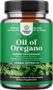 Wild Oil of Origano Softgels - Gentle Detox za podporo imunskega - Koncentrirano Origano Oil Softgels z Carvacrol 70% - Lajša prebava, Gut Balance & Cleanse telo - Zaupen zeliščni dodatki - 90 Ct