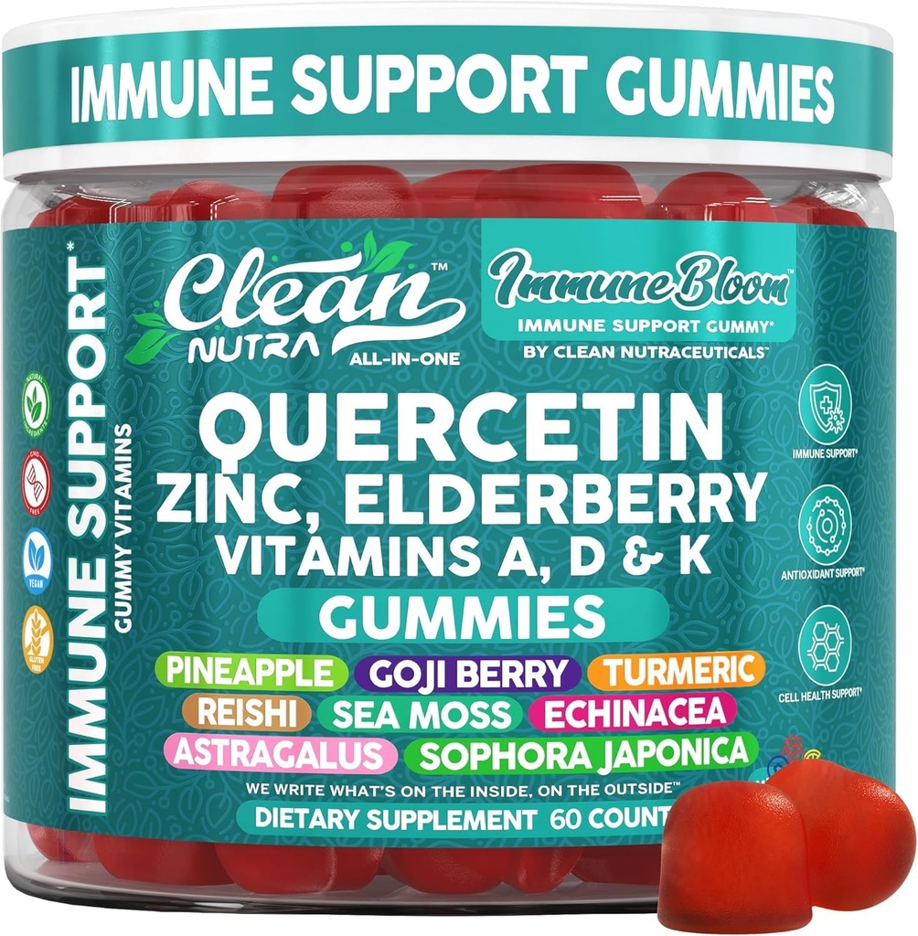 Čista Quercetin Elderberry Imune Support Gumies 