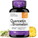 Quercetin z Bromelain Vegetarijanske dodatne kapsule 