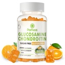 Glukozamin Chondroitin Gumies z MSM & Elderberry Dodatna moč - skupna podpora, Antioksidant Imunska podpora dodatek za odrasle, moške in ženske. Oranžna