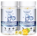 2 paketi Glukozamin Chondroitin Gumies - 3000MG Dodatna podpora za skupno moč z MSM, prožnost, antioksidant Imunska podpora Gummy za odrasle, moške in ženske - 120 Cts
