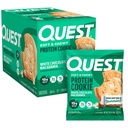 Quest Nutrition White Chocolate Macadamia Protein Cookie, 15g proteini, 1g sladkor, 2g neto ogljikovi hidrati, Keto prijazno, Visoke beljakovine, Nizko karb.