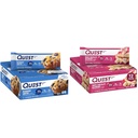 Quest Blueberry Muffin (12 Count) in bela čokoladna malina (12 Count) Beljakovinske čokoladice, visoke beljakovine, gluten brezplačno