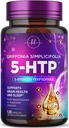 5-HTP Supplement - 200mg na strežbo - Dodatna moč 5HTP iz Griffonia Simplicifolia - Podpira mirno spanje, naravni mir in zdravje možganov - 5 hidroksitriptofan - ustekleničen v ZDA - 120 kapsul