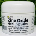 Urban ReLeaf Cinkov oksid Salve! Nežno pomirja & ščiti poškodovano, poškodovano in suho kožo! Prva pomoč, Burns, Rashes, Scrapes! Globoko hidracijska zaščita. 100% naravno! Mirna nežna koža vseh starosti.