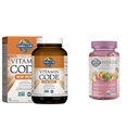 Garden of Life Vitamin Code Surovo železo 30ct Kapsule & Organics Ženske Gummy Vitamini - Berry - Certified Organic, Non-GMO, Vegan