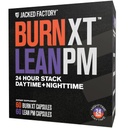 Jacked Factory Burn-XT + Lean-PM Kit – 24-urna sestava telesa in metabolizem podpora Stack – Day & Night Formula – 60 Count, 2 paket