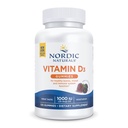 Nordic Naturals Vitamin D3 Gummies, Wild Berry - 120 Gummies - 1000 IU Vitamin D3, 1,4 mg Železo - odličen okus - zdrave kosti, Mood & Imuno System Function - Non-GMO - 120 Servings
