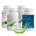 AloeCure Organska Aloe Vera Kapsule Pakiranje - 4 kosov - melatonin + Collagen, VeraFlex, Aloe Vera Kapsule, Probiotik + encim